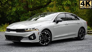 2022 Kia K5 Review  The BEST AWD Midsize Sedan [upl. by Also469]