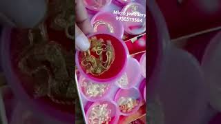 One gram gold jewellerymicro pollishwashable productshortsviraltrendingvideo [upl. by Bob]