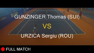 GUNZINGER Thomas SUI VS URZICA Sergiu ROU  Open Super 12 Auray 2020 [upl. by Latsyrhk2]