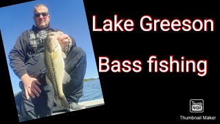 Lake Greeson Bass Fishing [upl. by Hurff]