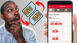 BANKS CANT STOP THIS NEW PHONE SIM CARD TRICK [upl. by Ennayehc710]