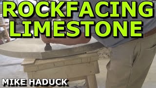 Limestone Rock face Tomassetti stone Co Mike Haduck [upl. by Imefulo]