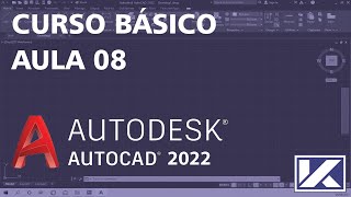 Curso Básico de AutoCAD 2022  Aula 08  HACHURAS [upl. by Ahsitniuq]