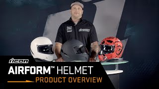 ICON  Product Overview  Airform Helmet [upl. by Yasmar]