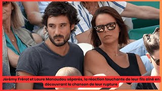 Émotion  la réaction inattendue du fils de Jérémy Frérot et Laure Manaudou à leur séparation [upl. by Aron229]