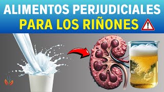 8 ALIMENTOS QUE Destruyen los RIÑONES Y Aumenta Las PROTEÍNAS  Vida Saludable [upl. by Vincent687]