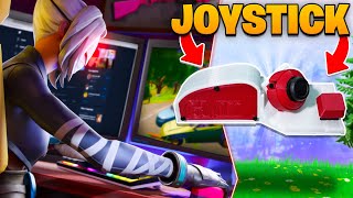 I Switched To a Joystick On Keyboard And Mouse In Arena Fortnite Battle Royale [upl. by Nalliuq]