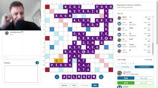 Scrabble game with commentary no440 [upl. by Goldfinch678]