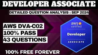 AWS Certified Developer Associate Practice Questions  ANALYSIS SEP2024 DVAC02 [upl. by Steward717]