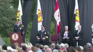 2023 Canadian Firefighters Memorial [upl. by Zeuqcaj]