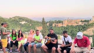 Gypsy Flamenco with Alhambra Views [upl. by Adnawal685]