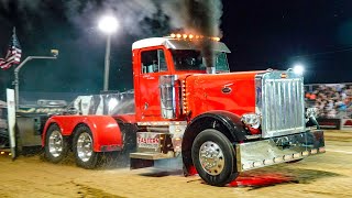 Hot Rod Semi Pulling 2024 The Pullers Championship both sessions The Track at Holzhauers [upl. by Inalaehon339]