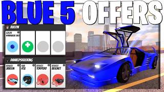 What Do People Offer For Hyper Blue Level 5 Roblox Jailbreak [upl. by Korman754]