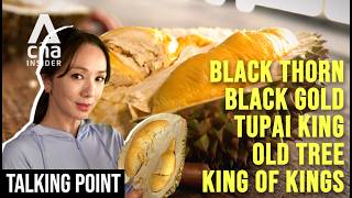 New Premium Durian Varieties Are They Just Mao Shan Wang Remarketed  Talking Point [upl. by Eelrac]