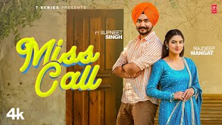 Miss Call Official Video  Rajdeep Mangat  Latest Punjabi Songs 2023  TSeries [upl. by Rolph]