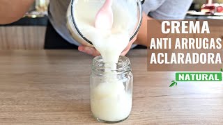 🧴 Crema AntiArrugas  Piel firme sin arrugas Aclaradora de la piel 🥔Receta de más de 100 años [upl. by Windy]