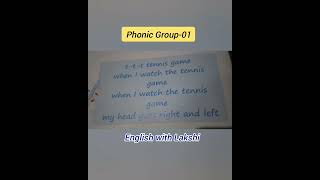 Phonics Group01 t [upl. by Aimit]