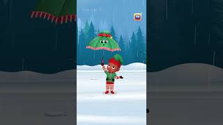 Christmas Rain Rain Go Away Song Shorts ChuChuTV NurseryRhymes learningsongs MerryChristmas [upl. by Xirtaeb793]