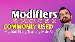 Chapter  3  What are Commonly Used Modifiers  Part 2  Medical Billing Training in Urdu [upl. by Proffitt]