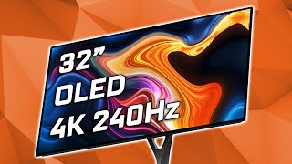 Finally  32” 4K 240Hz OLED Glossy Gaming Monitor [upl. by Lainad487]