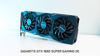 Gigabyte GTX 1660 Super Gaming OC  Review  Game Benchmark  Temps [upl. by Ityak]