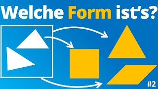 Formen zusammensetzen  Räumliches Vorstellungsvermögen  2 [upl. by Sacha]