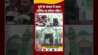 Sambhal Masjid Controversy यूपी के संभल में जामा मस्जिद या हरिहर मंदिर  shorts [upl. by Atiuqcaj]