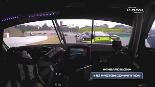 Onboard Race Start Michael Fassbender Proton Competition 93  4 Hours of Barcelona 2023  ELMS [upl. by Estas]