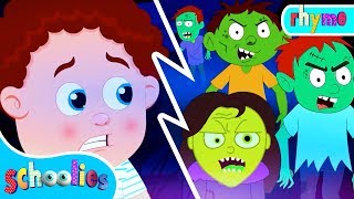 Zombie Town  Schoolies Halloween Songs amp Rhymes For Children [upl. by Ahsataj257]