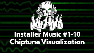 LHS  quotReloaded Installer 110quot XM Chiptune Visualization [upl. by Portie427]