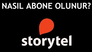 Storytel Nasıl Abone Olunur [upl. by Ahsauqram834]