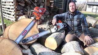 Oregon Reduced Weight Chainsaw Bar  Chasing The Best Chainsaw Bar [upl. by Lede]