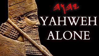 How did Yahweh Become God  The Origins of Monotheism [upl. by Rivi397]