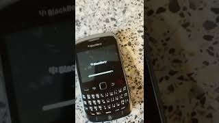 Blackberry 9300 startup oldnokia samsungsmartphone oldphone tech nokiaclassics galaxyace [upl. by Yenial]