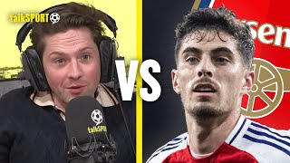 IMPOSSIBLE 🤯 Rory Jennings HITS BACK At Arsenal Fan Claiming Havertz Will Score 20 League Goals👀 [upl. by Birck976]