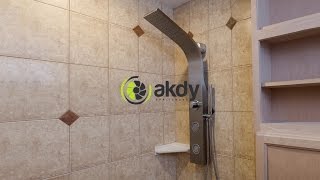 AKDY Easy Connect Shower Panel Installation [upl. by Neira]