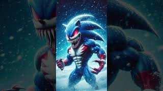 Sonic characters get SPIDERMAN VENOM SHIN SONIC version sonic amy tails knuckles shadow eggman [upl. by Lahcar]