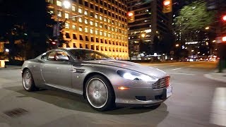 Heres Why the V12 Aston Martin DB9 is Perfect for a Midnight Run [upl. by Anivad12]