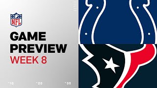 Indianapolis Colts vs Houston Texans  2024 Week 8 Game Preview [upl. by Cormier175]