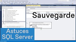 Planifier une sauvegarde dans SQL Server avec le plan de maintenance [upl. by Dante]