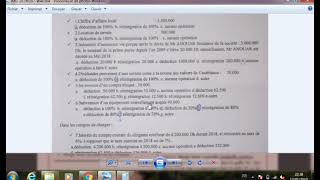 correction dexamen fiscalité so 20182019 prof HELFATHAOUI Ait Malloul [upl. by Donelu]