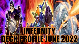 INFERNITY DECK PROFILE JUNE 2022 YUGIOH [upl. by Sukin]