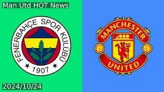 Fenerbahce vs Man Utd Preview predictions and lineups [upl. by Anwaf]