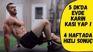 4 HAFTADA GARANTİ KARIN KASI ÇIKARAN RUTİNİM  Güncel Fiziğim [upl. by Hoeg]