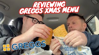 GREGGS FESTIVE MENU REVIEW [upl. by Rolf436]