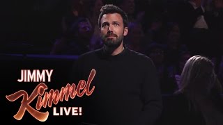 Ben Affleck Stays Loyal to Jimmy Kimmel [upl. by Etteiluj341]