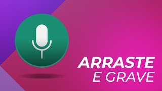 Como gravar e enviar áudio no WhatsApp sem segurar o dedo na tela [upl. by Narib]