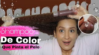 PÍNTATE EL PELO CON ESTE SHAMPOO DE COLOR CASERO  Yulie Cabel [upl. by Anuaf]