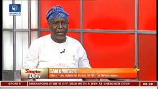 Buhari’s New Year Message Is A Message Of Stagnation – Sam Omatseye Pt1 Sunrise Daily [upl. by Jezrdna783]