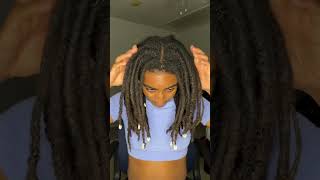 MY CURRENT FAVORITE NO RETWIST HAIRSTYLE  Simple and Effortless [upl. by Nitsoj]